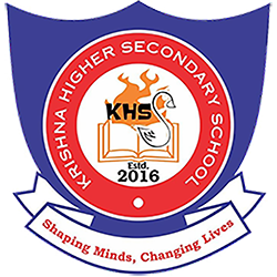 Krishna Higher Secondary School logo